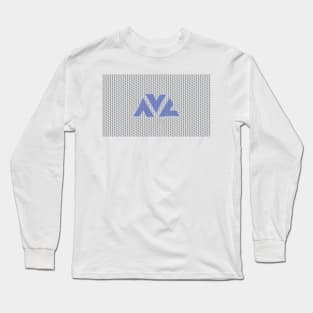 AVL, Asheville NC Triangle logo Long Sleeve T-Shirt